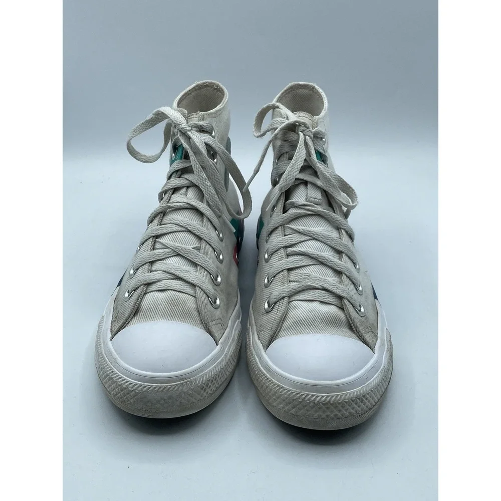 Converse Chuck Taylor All Star Space Racer High Top Sneakers White Mens 7.5